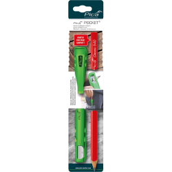 PICA PORTE CRAYON/MARQUEUR POCKET+2CRAYON CHARPENTIER