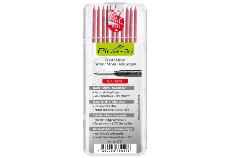 PICA DRY MINES RECHANGE ROUGE APPLICATION SECHE (BTE10) PICA DRY MINES RECHANGE ROUGE APPLICATION SECHE (BTE10)