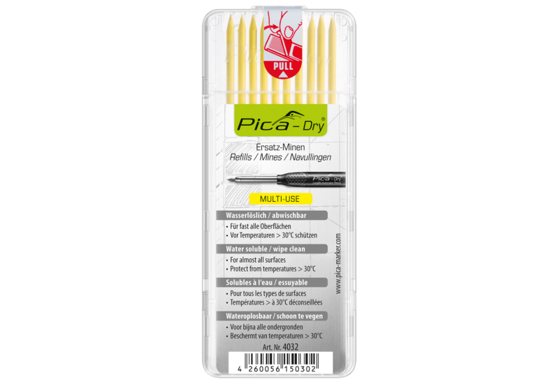 PICA DRY MINES RECHANGE JAUNE APPLICATION SECHE (BTE10) PICA DRY MINES RECHANGE JAUNE APPLICATION SECHE (BTE10)