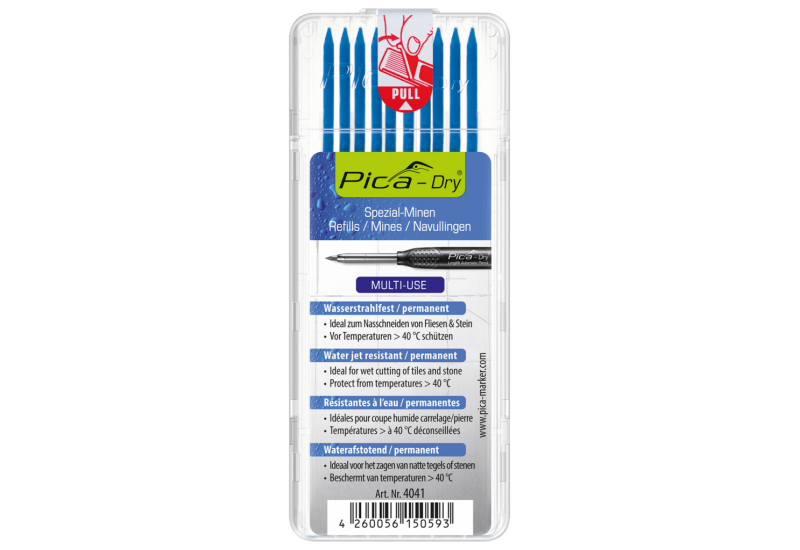 PICA DRY MINES RECHANGE BLEU APPLICATION SECHE (BTE10) PICA DRY MINES RECHANGE BLEU APPLICATION SECHE (BTE10)
