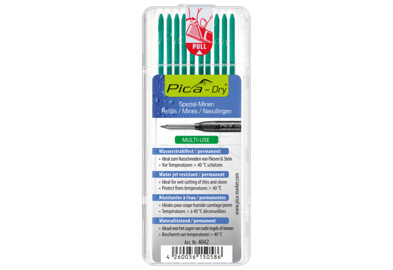 PICA DRY MINES RECHANGE VERT APPLICATION HUMIDE (BTE10)