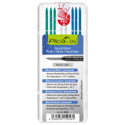PICA DRY MINES RECHANGE APPLICATION HUMIDE BLEU VERT BLANC (BTE10)