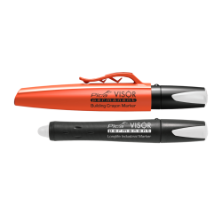 Marqueur PICA VISOR Permanent Blanc - Mine Longlife pour Industrie
