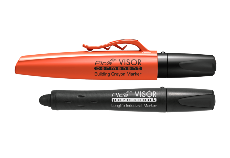 Marqueur PICA VISOR Permanent Noir pour Marquage Industriel Durable