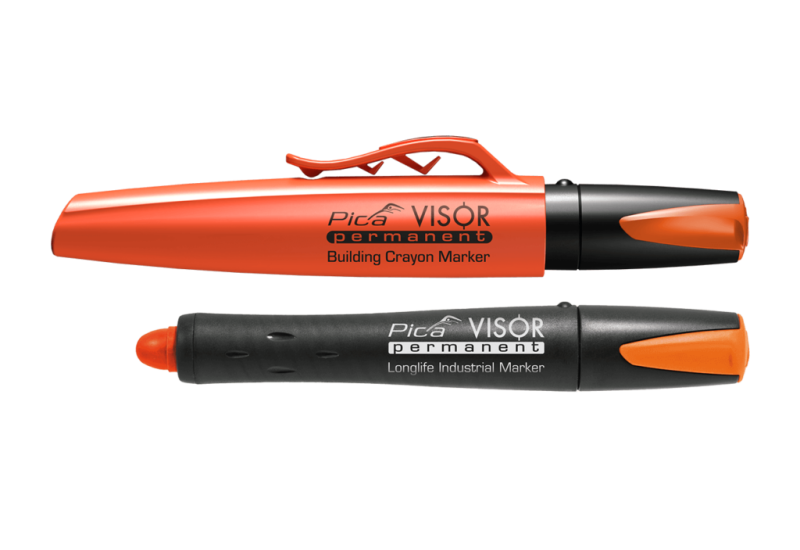 Pica VISOR Permanent Orange : Marquage Industriel Durable
