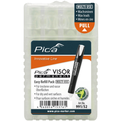 Mines Pica VISOR 991/52 (Blanc) - Recharge Permanente Pro