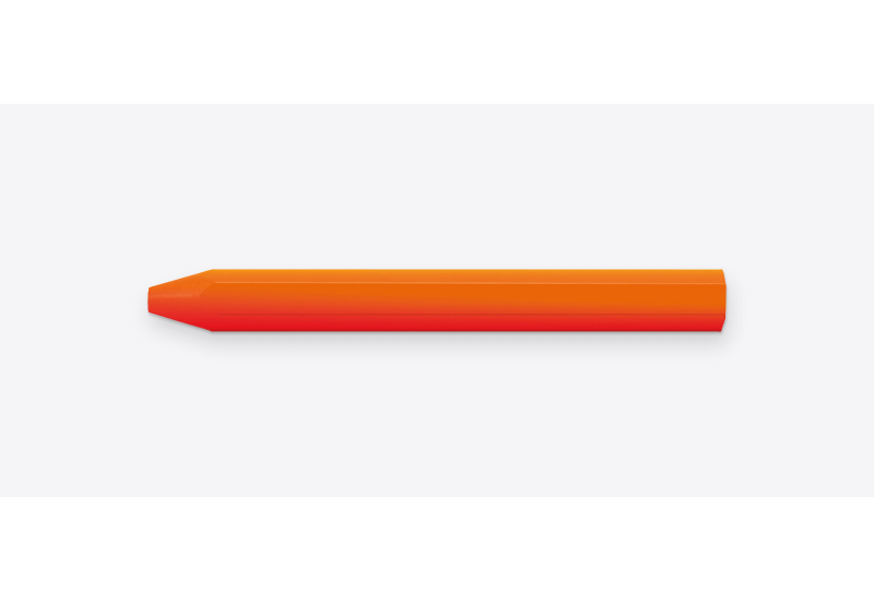PICA CRAIE INDUSTRIELLE 11CM ORANGE FLUO PICA CRAIE INDUSTRIELLE 11CM ORANGE FLUO