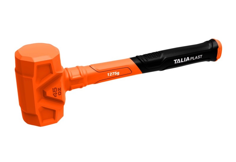 SOFOP TALIAPLAST - Maillet anti-rebond - Longueur 37 cm - 1,275 kg - Diam: 63 mm