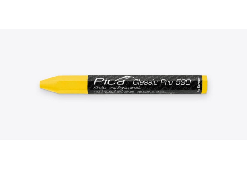 Craie Forestière PICA Jaune 12cm - Marquage Pro Durable