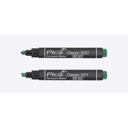 Marqueur dry safe vert PICA de profil