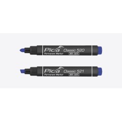 Marqueur dry safe bleu PICA de profil