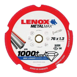 Disque Ø76mm MétalMax 75 x 1,3 mm - LENOX