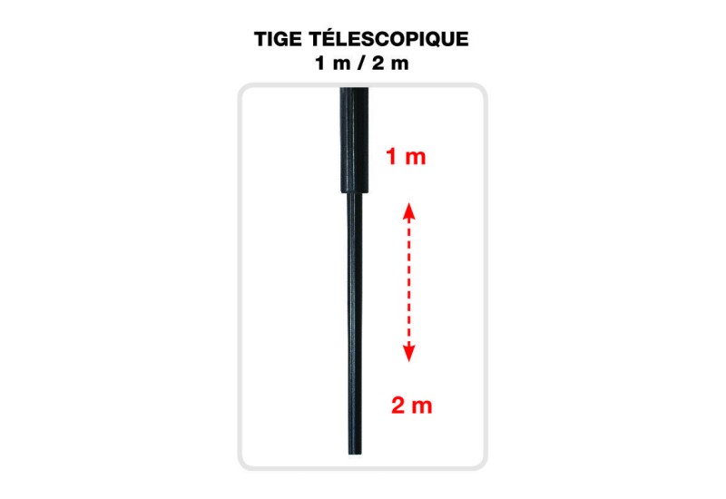 tige télescopique tige télescopique
