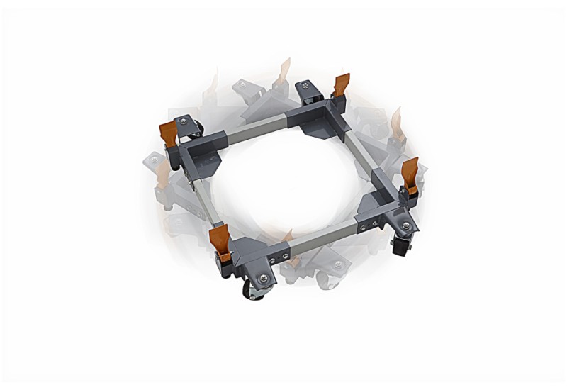 Support mobile BORA PM‑3550 prêt à déplacer une toupie ou scie à table Support mobile BORA PM‑3550 prêt à déplacer une toupie ou scie à table