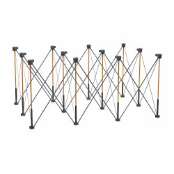 Châssis BORA Centipede CT12 déplié 4×6 ft hauteur 91 cm