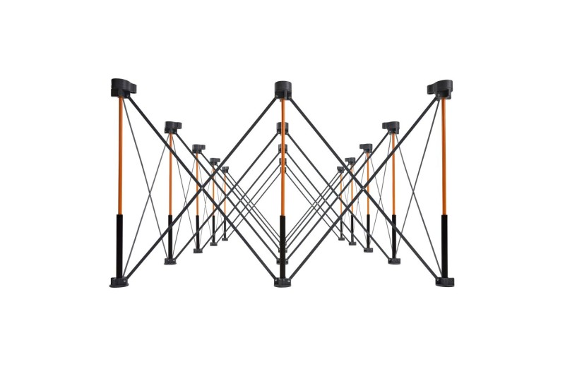 structure acier CK12S BORA en usage sur chantier BTP