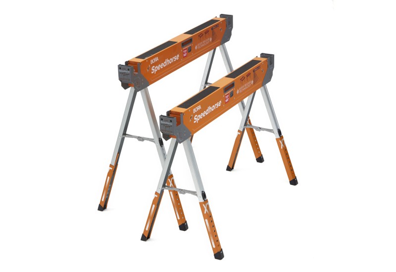 paire de tréteaux BORA Speedhorse XT réglables en hauteur
