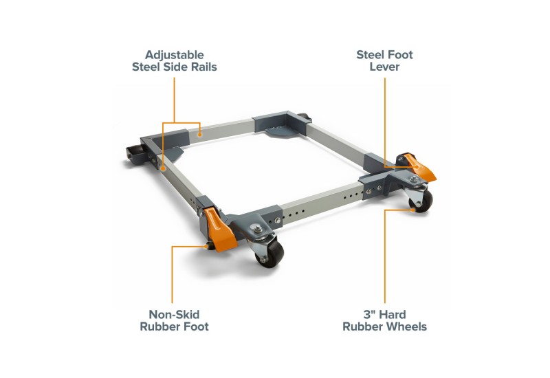 vue de profil du système de support mobile BORA Super Duty vue de profil du système de support mobile BORA Super Duty