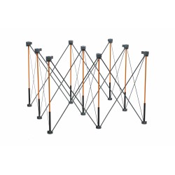 Structure carrée acier BORA Centipede 4x4 hauteur 914 mm