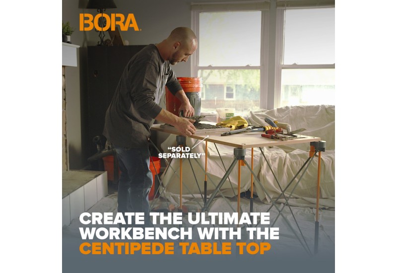 Créez l'établi ultime avec le plateau de table Centipede. (Vendu séparément). Créez l'établi ultime avec le plateau de table Centipede. (Vendu séparément).