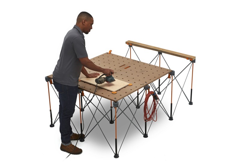 Mise en situation 3D du châssis pliable CENTIPEDE. Mise en situation 3D du châssis pliable CENTIPEDE.