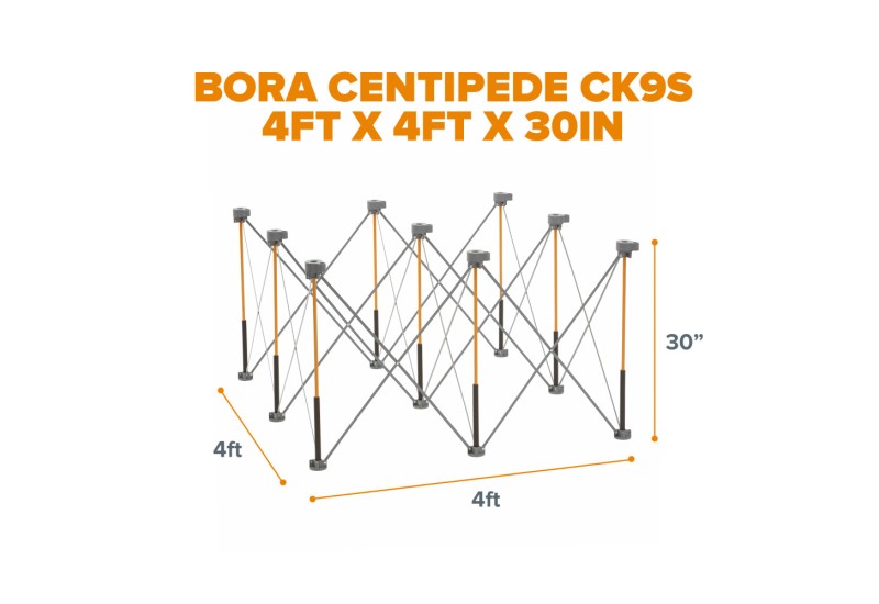 Schéma avec les dimensions du Centipede CK9S Schéma avec les dimensions du Centipede CK9S