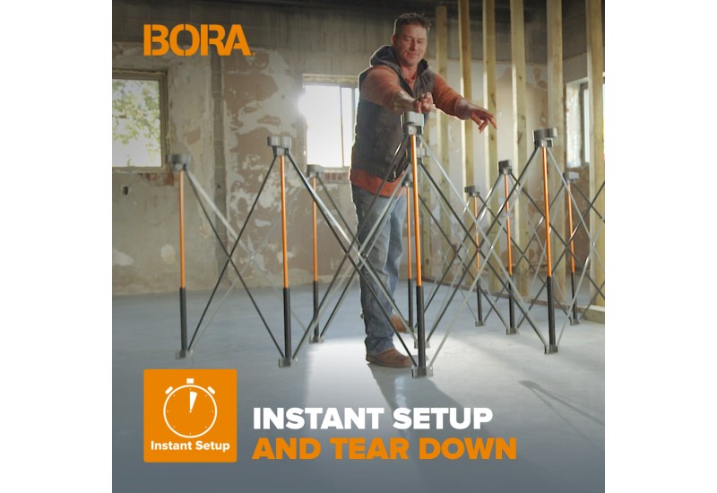 Installation ultra rapide du Châssis pliable BORA Centipede CK9S Installation ultra rapide du Châssis pliable BORA Centipede CK9S