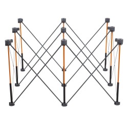support pliable acier BORA CK9S hauteur 762 mm