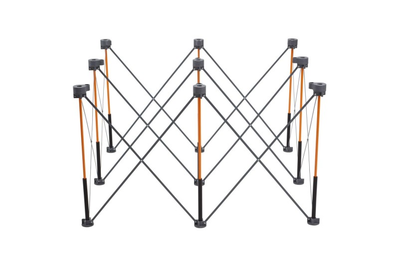 support pliable acier BORA CK9S hauteur 762 mm