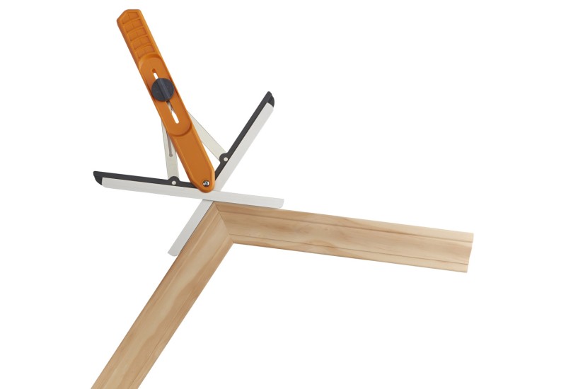 BORA MiteriX en position ouverte sur angle intérieur d’un mur BORA MiteriX en position ouverte sur angle intérieur d’un mur