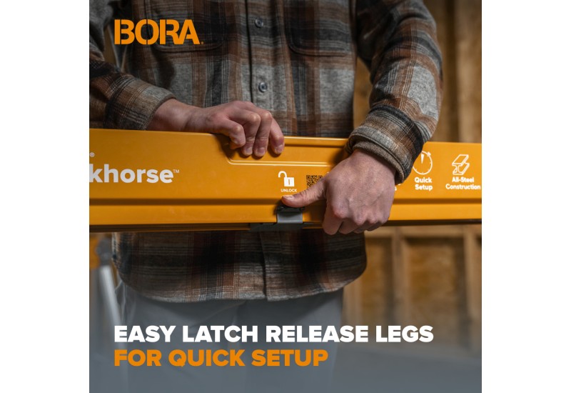 Pieds à dégagement rapide avec loquet facile pour un montage instantané. Pieds à dégagement rapide avec loquet facile pour un montage instantané.