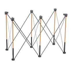 structure acier BORA Centipede Tall hauteur 914 mm avec sangle