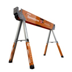 Chevalet de Sciage Réglable BORA Speedhorse XT déployé