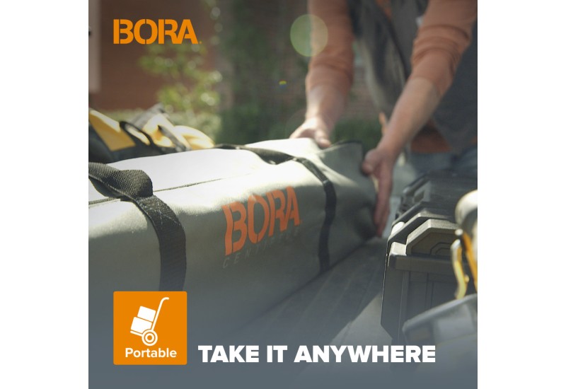 Présentation du sac de transport du chevalet BORA CK6S. Présentation du sac de transport du chevalet BORA CK6S.