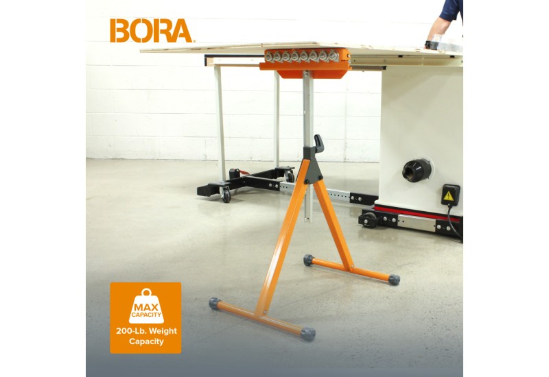 Image montrant le support BORA utilisé comme support dans un atelier. Image montrant le support BORA utilisé comme support dans un atelier.
