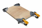 Base Mobile Universelle BORA équipé d'une planche.