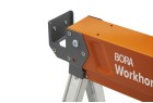La structure en acier robuste du chevalet de sciage BORA Workhorse XT.