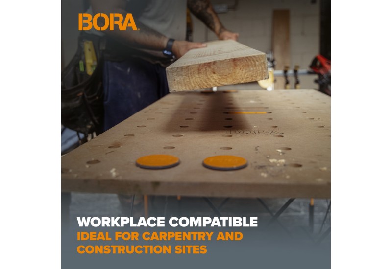 Compatible avec l’environnement de travail, idéal pour la menuiserie et les chantiers de construction Compatible avec l’environnement de travail, idéal pour la menuiserie et les chantiers de construction