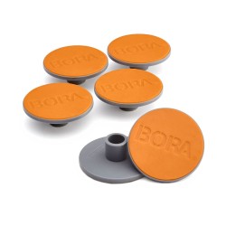 Le kit de 6 patins antidérapants BORA Centipede.