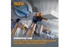 Utilisation polyvalente – compatible avec tous les supports BORA Centipede, tels que les CK6S, CK9S, CK12S et CK15S