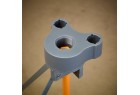 Illustration de la compatibilité du support avec les accessoires BORA. Illustration de la compatibilité du support avec les accessoires BORA.