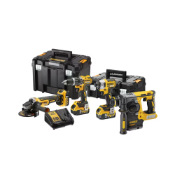 Kit DEWALT XR 18 V 4 outils brushless en coffrets TSTAK