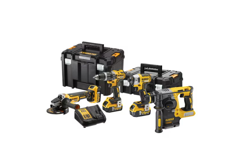Kit DEWALT XR 18 V 4 outils brushless en coffrets TSTAK