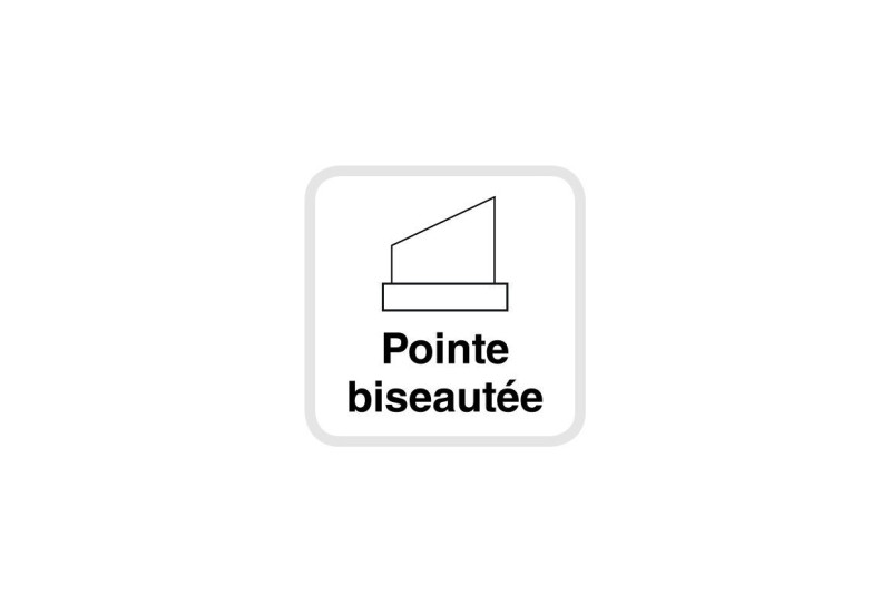 gros plan sur pointe biseautée METRICA TRATTO MARKER gros plan sur pointe biseautée METRICA TRATTO MARKER