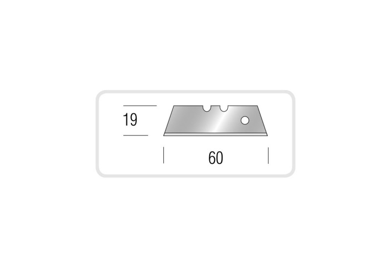 lame réglable 10 positions cutter METRICA avec sécurité lame réglable 10 positions cutter METRICA avec sécurité