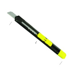Petit couteau METRICA 49017 avec clip latéral en ABS