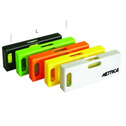 Vue rapprochée du niveau de poche METRICA 105 mm