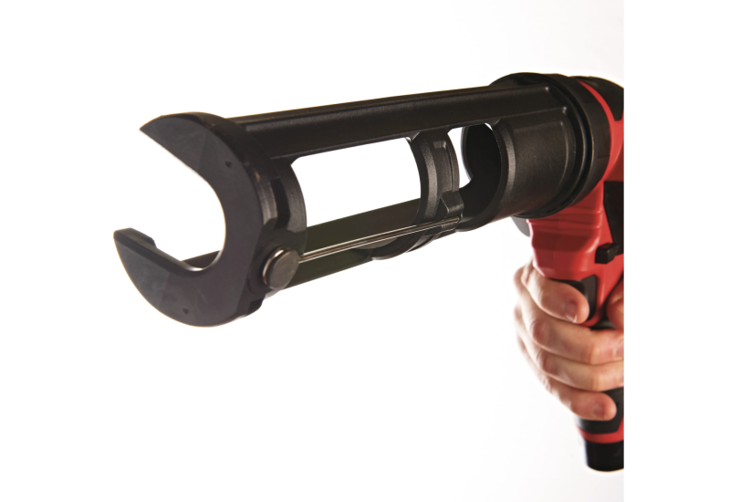 Vue latérale du pistolet à colle sans fil M12. Vue latérale du pistolet à colle sans fil M12.