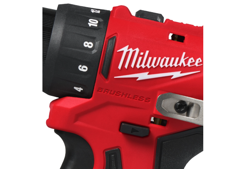 MILWAUKEE - M12 BLDDRC-0 - Perceuse-Visseuse Brushless 10 mm, 12V, sans batterie, 40Nm. MILWAUKEE - M12 BLDDRC-0 - Perceuse-Visseuse Brushless 10 mm, 12V, sans batterie, 40Nm.