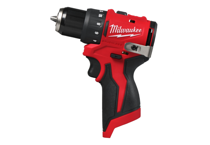 MILWAUKEE - M12 BLDDRC-0 - Perceuse-Visseuse Brushless 10 mm, 12V, sans batterie, 40Nm.